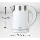 CZAJNIK AD1372 WHITE 0,6L INOX