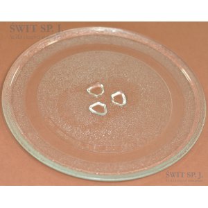 TALERZ MIKROFALI Z KONICZYNKĄ 27 CM